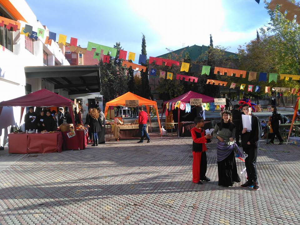 Colegio Santa Cristina. Mercado Mediaval.
